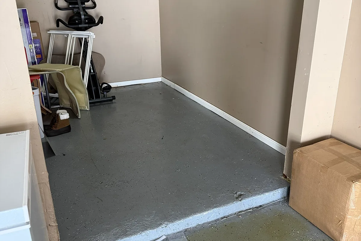 After, Storage unit cleanout · Powder Springs