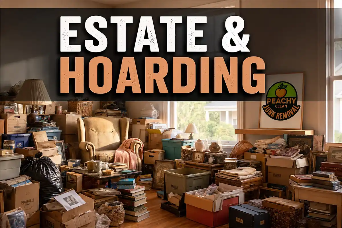 Estate cleanout, clean empty home interior, Metro Atlanta